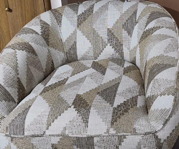 Fauteuil Club en tissu | article unique - Image 2